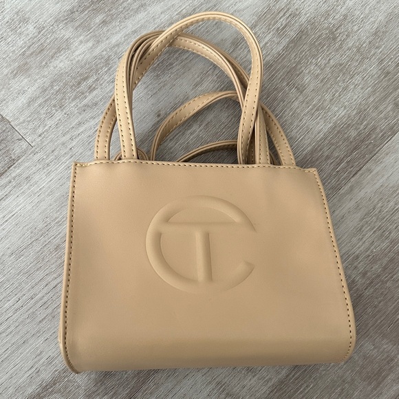 Telfar Handbags - Tan - Telfar small shopping bag